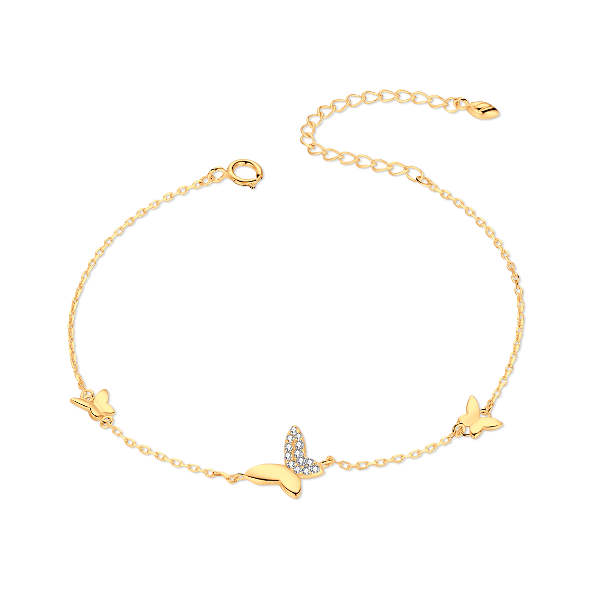 Bracelet Trois Papillons - LaMaisonDesBijoux