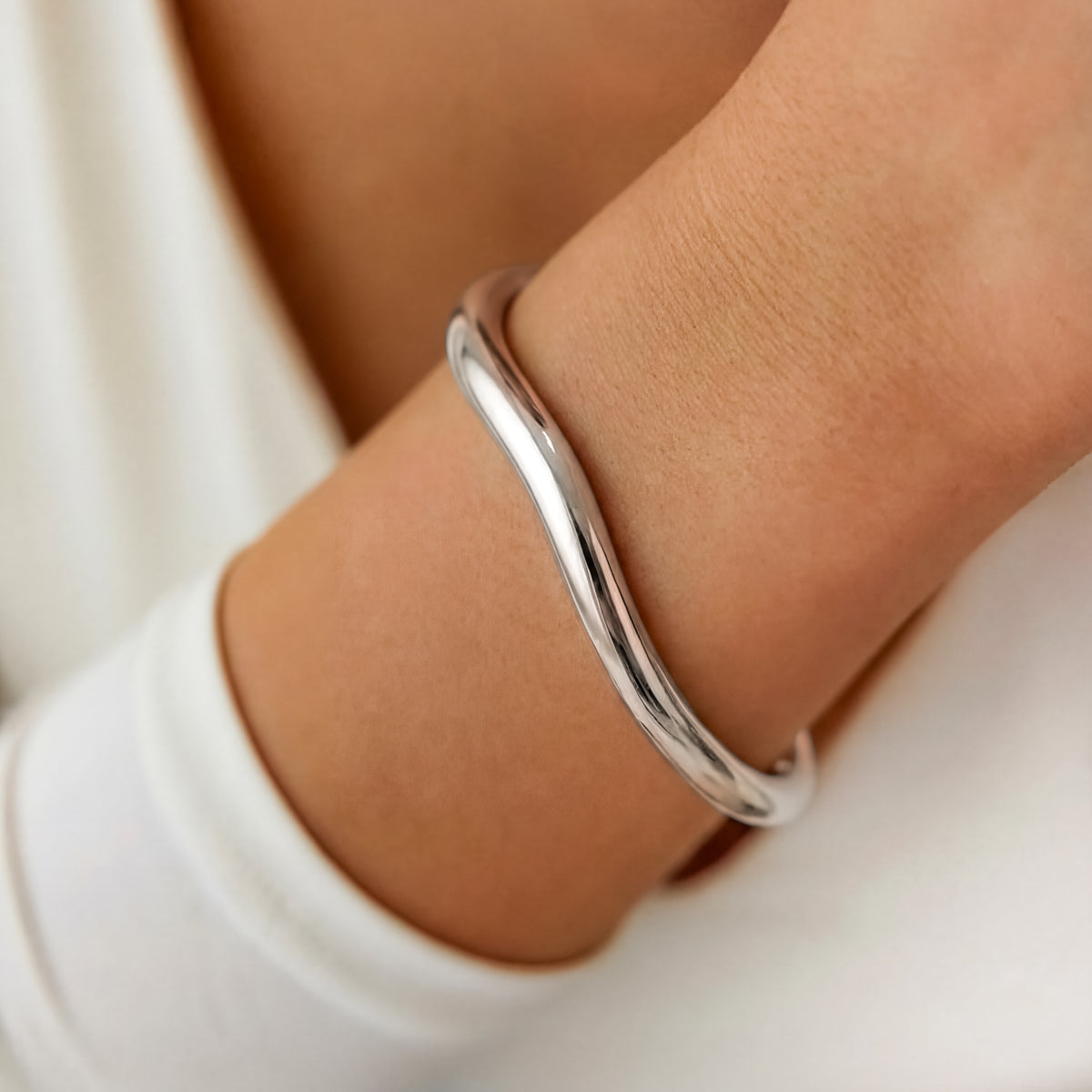 Bracelet Jonc Enroulé