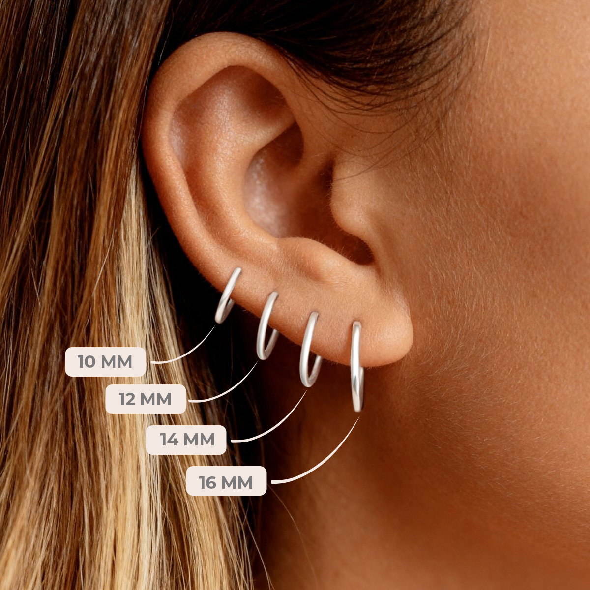 Boucles d'oreilles Classique