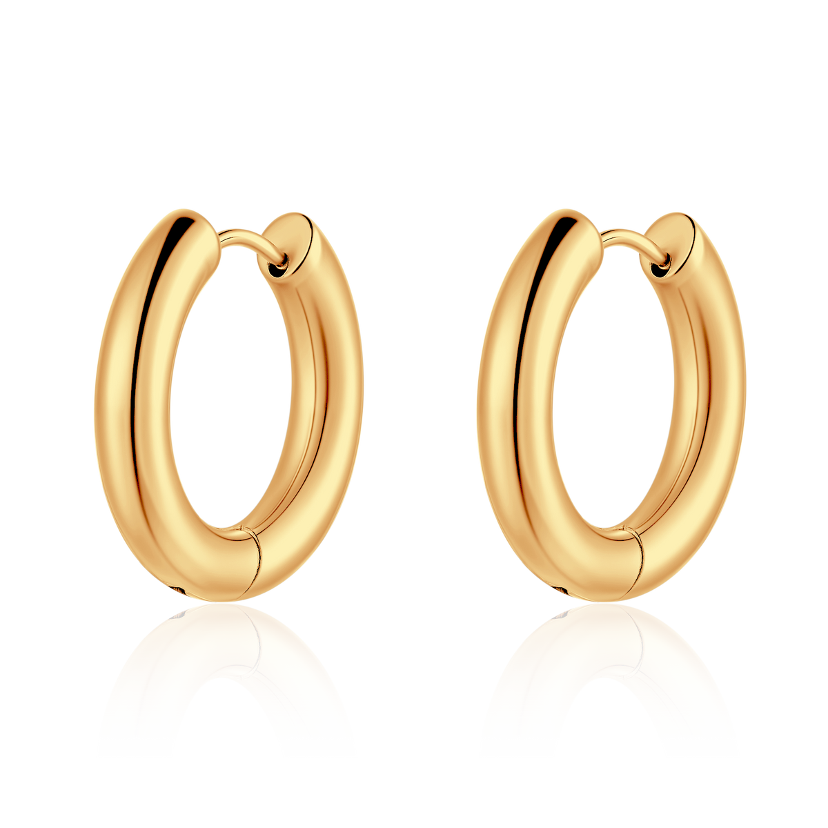 Boucles d'oreilles Anneaux Essence