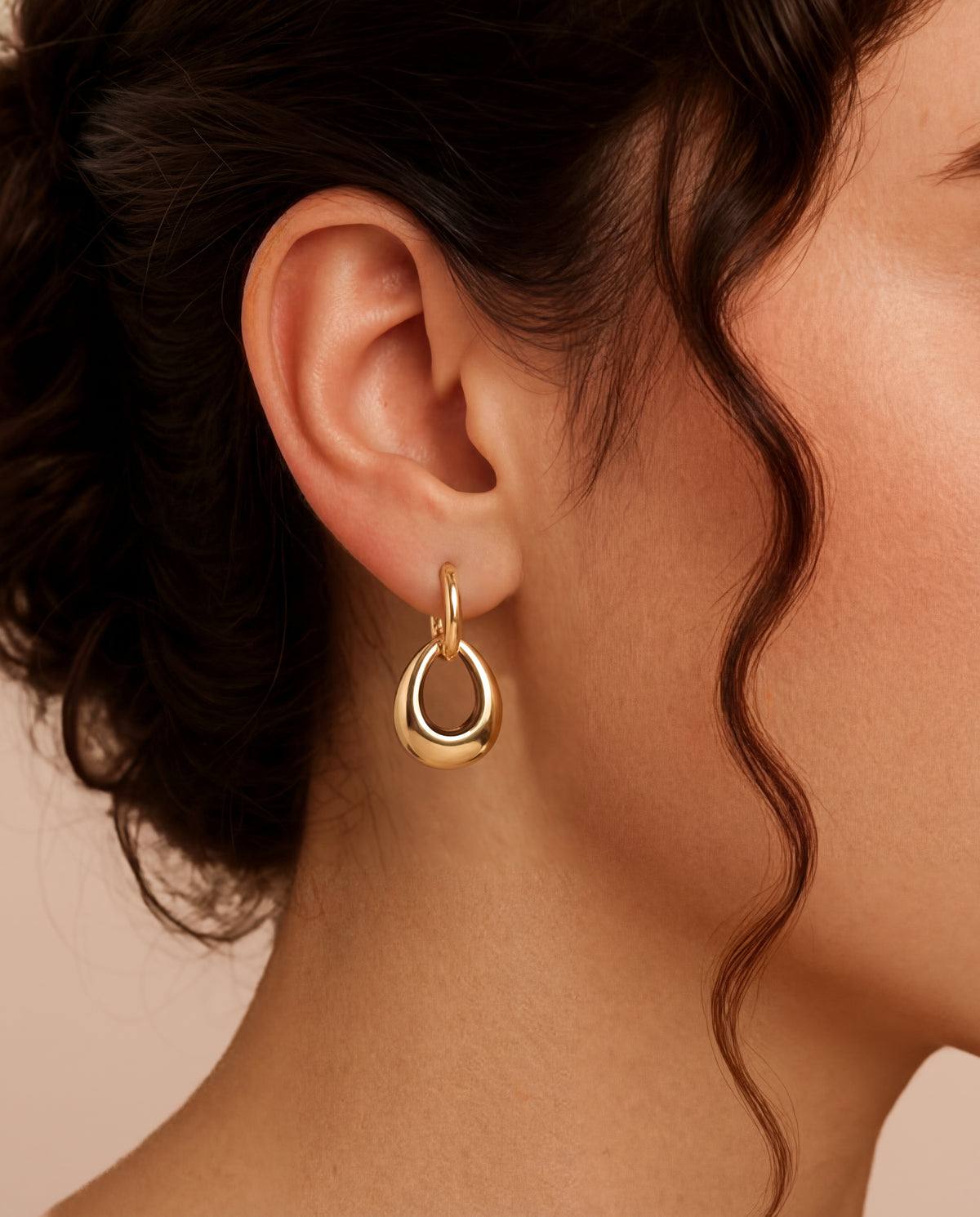 Boucles d'oreilles Anneaux Suspendus