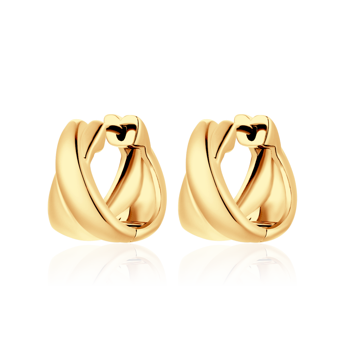 Boucles d'oreilles Anneaux Compacts