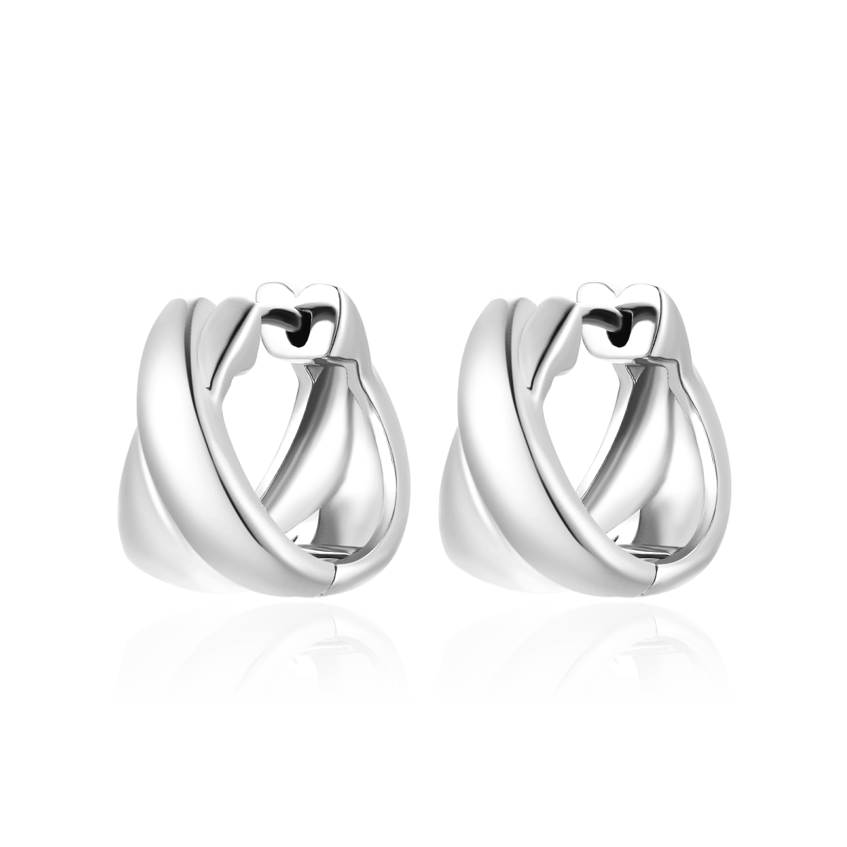 Boucles d'oreilles Anneaux Compacts