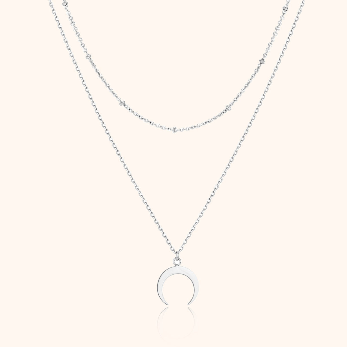 Collier "Morceau de Lune" - LaMaisonDesBijoux