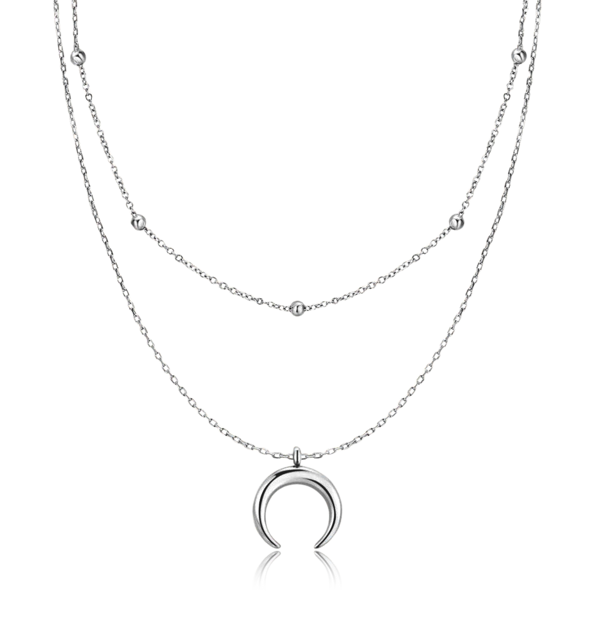 Collier Demi-Lune Balles