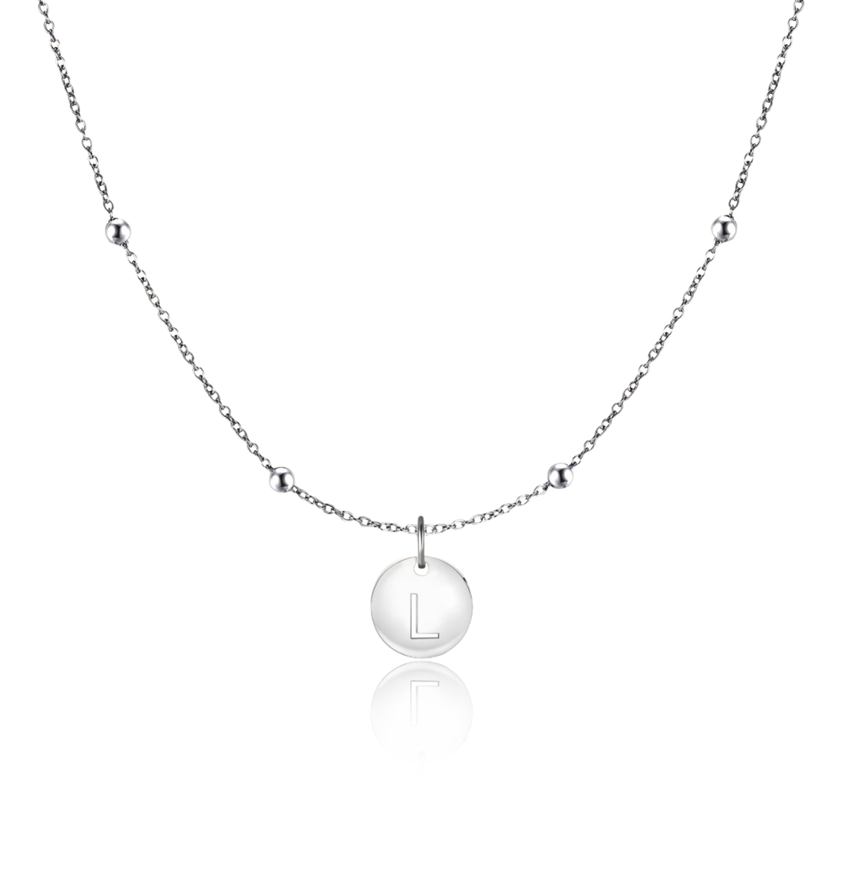 Collier Cercle Initiale