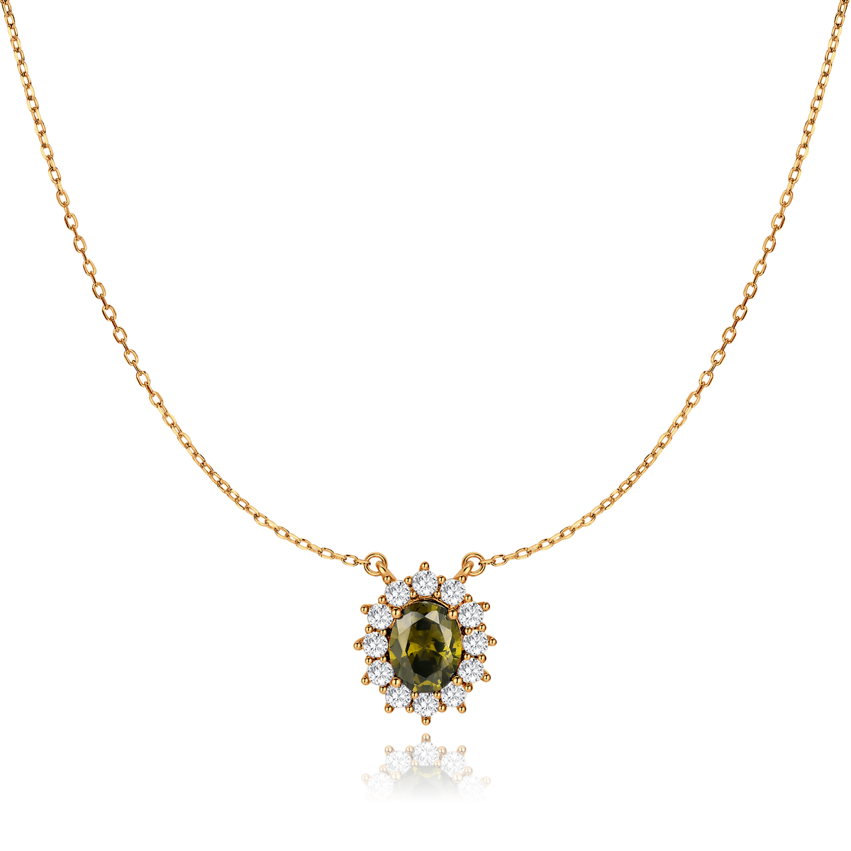 Collier Zircones Précieuses