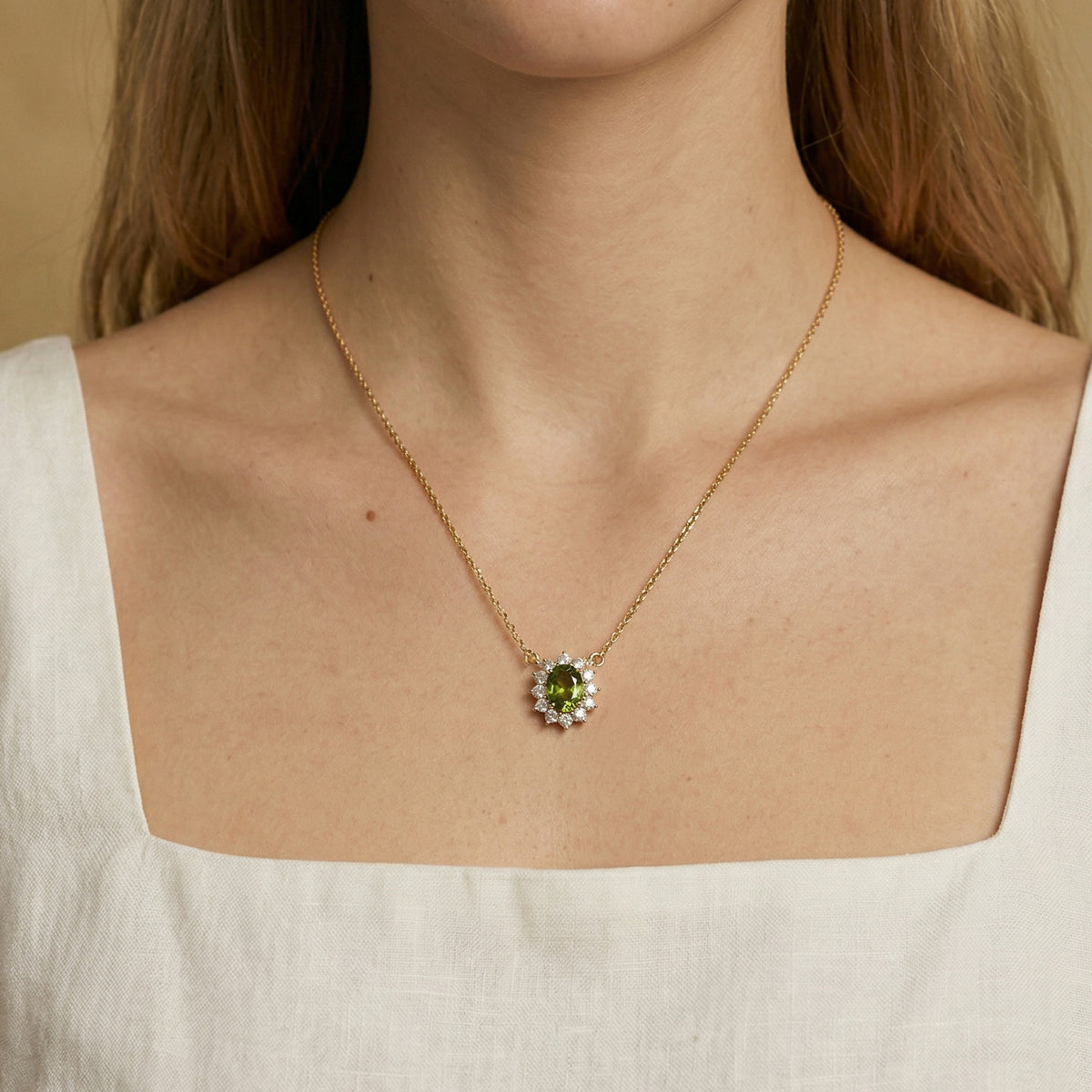 Collier Zircones Précieuses