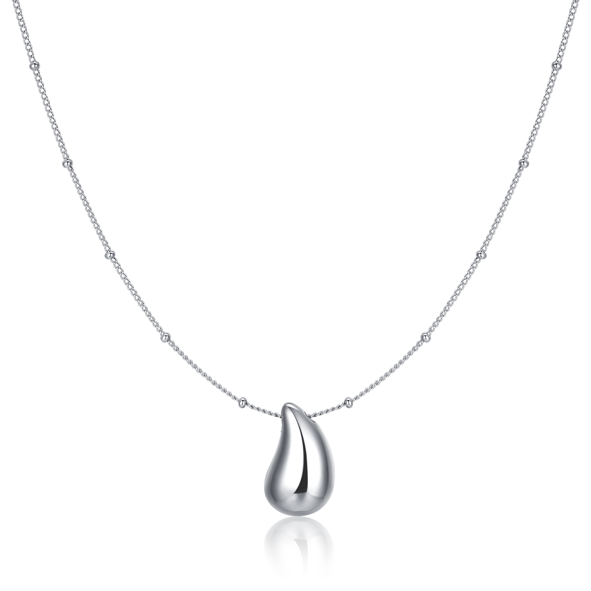 Collier Goutte Polie