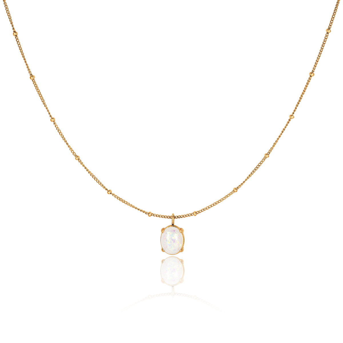 Collier Opale Irisée