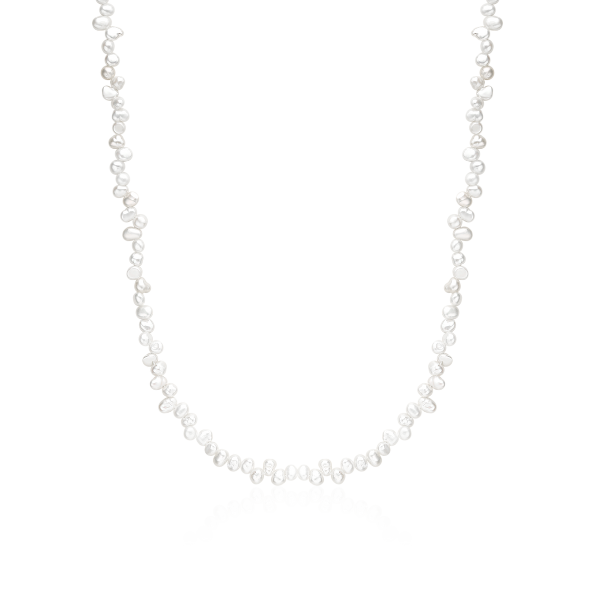 Collier Perles Moulées