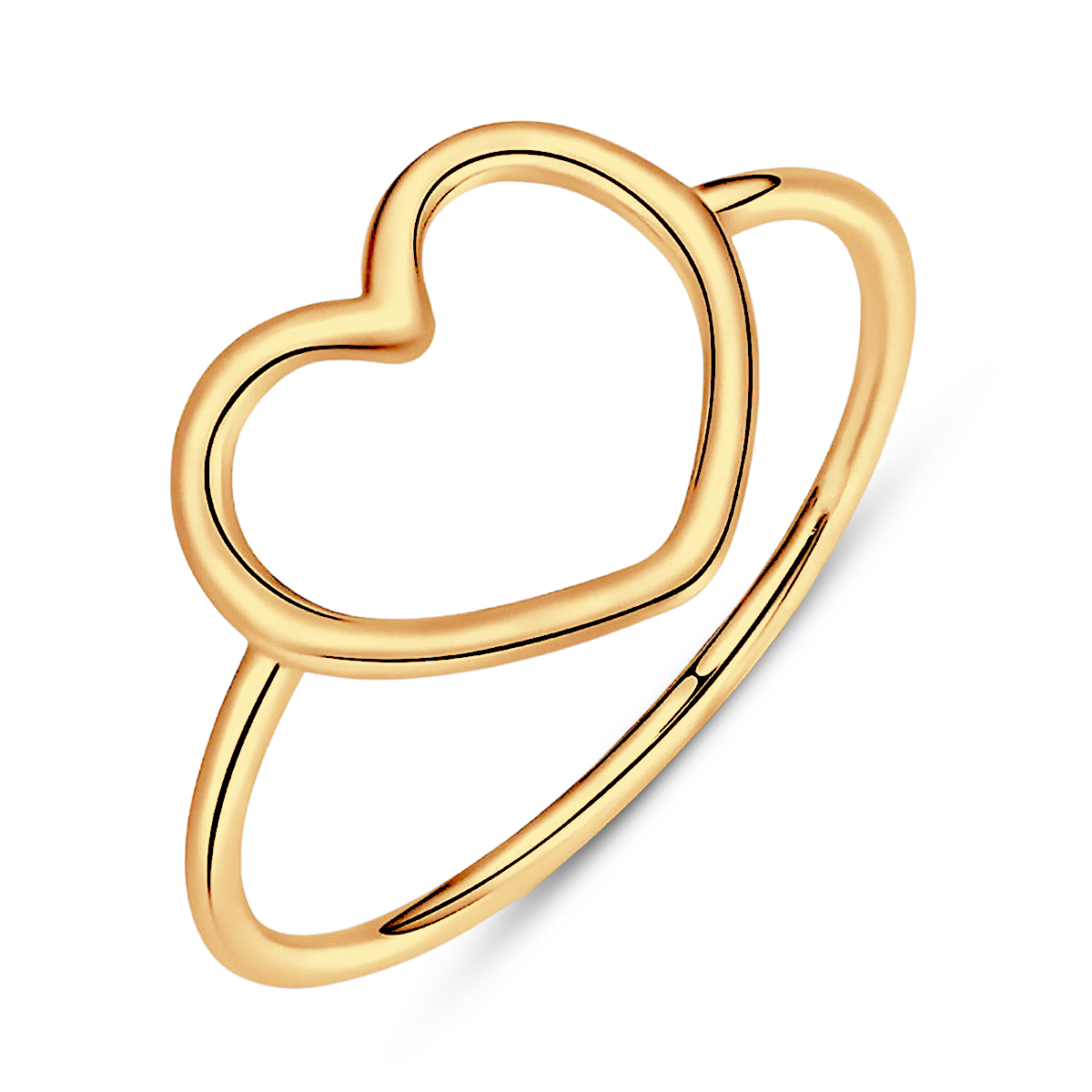 Bague Cœur Minimaliste