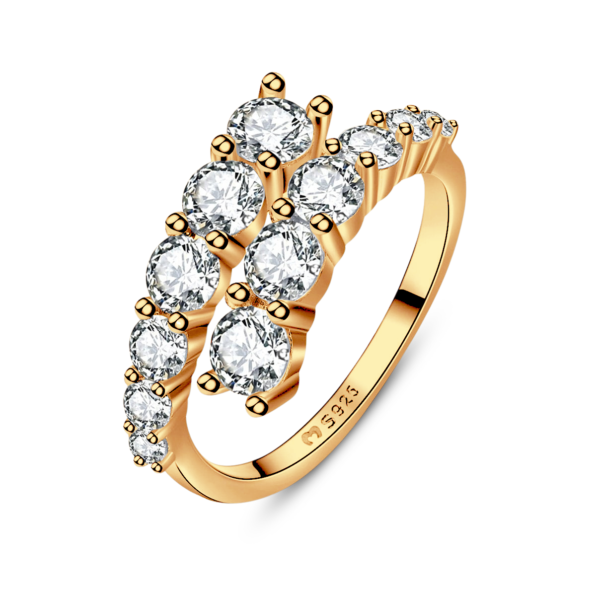Bague Spirale Lumineuse - LaMaisonDesBijoux