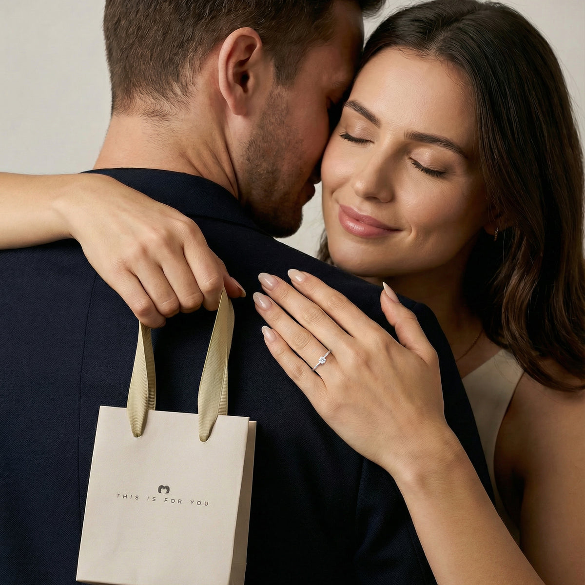 Bague Zircone Solitaire