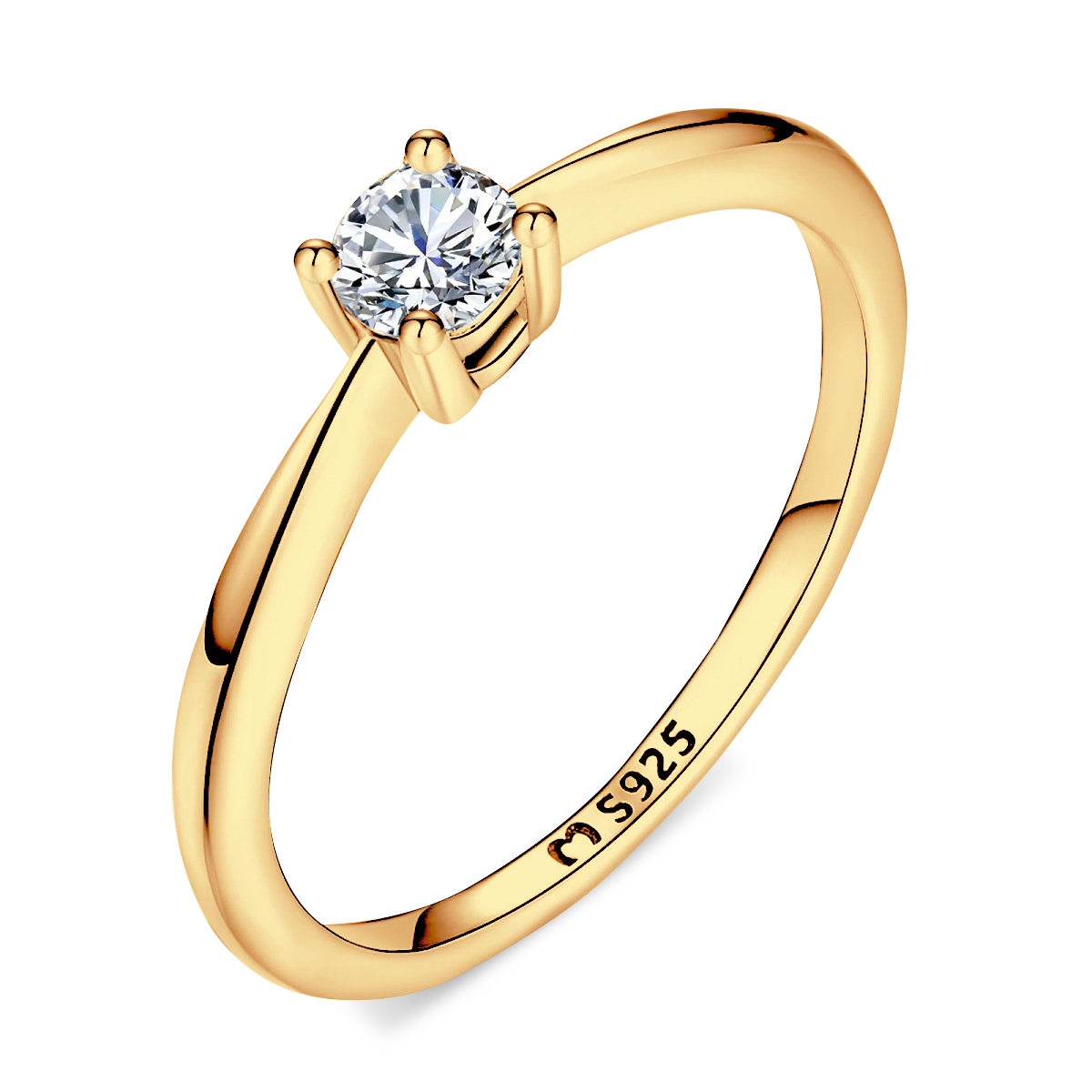 Bague Zircone Solitaire - LaMaisonDesBijoux