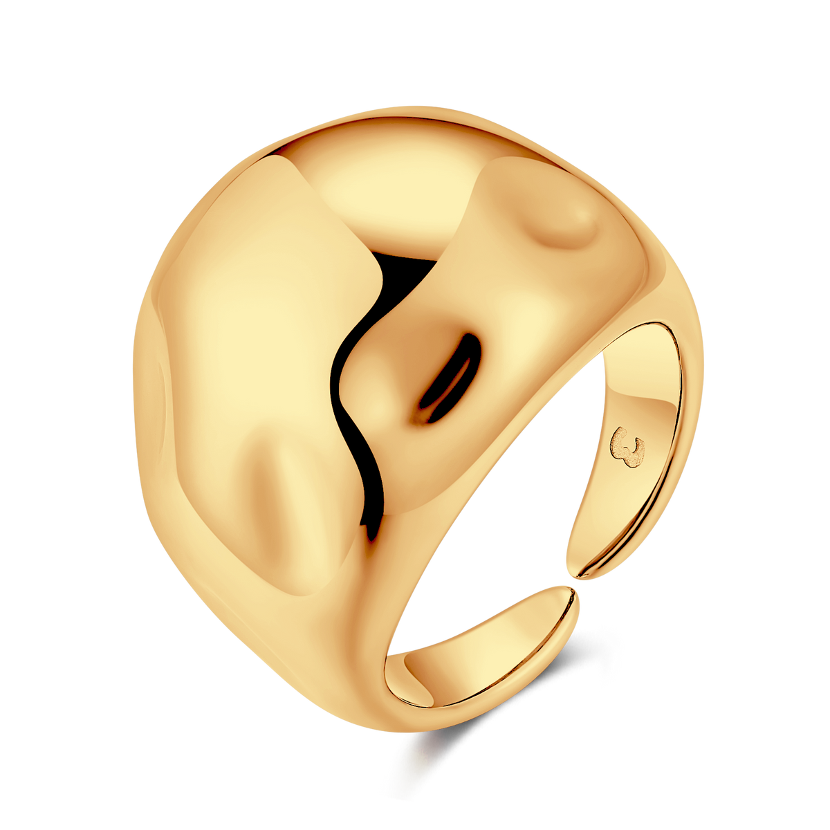 Bague Bande Épaisse