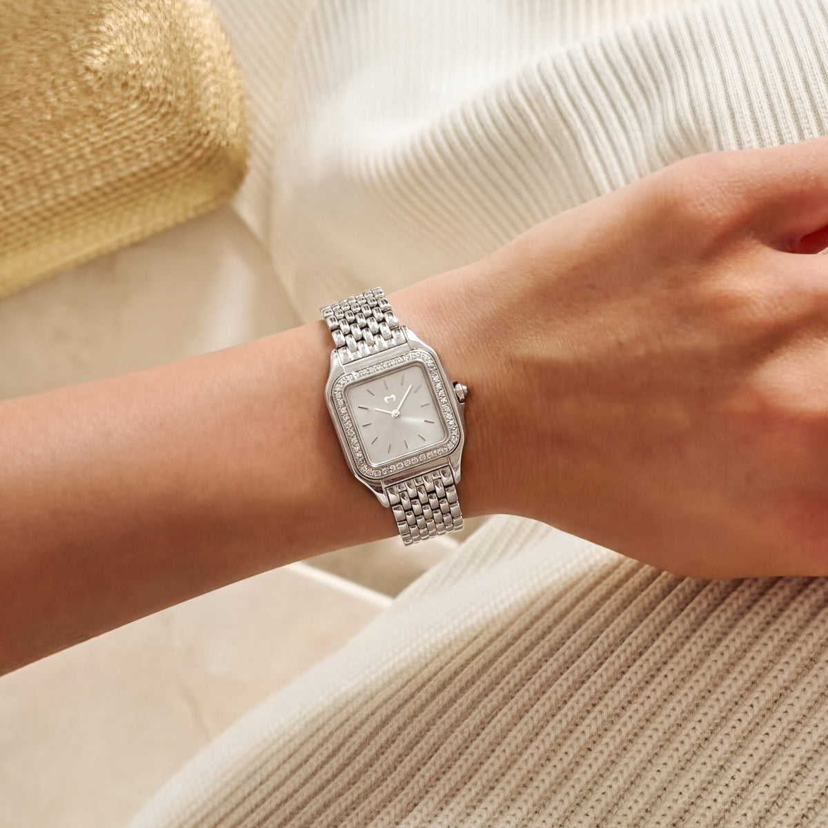 Montre Hampton Lux ~ Argent
