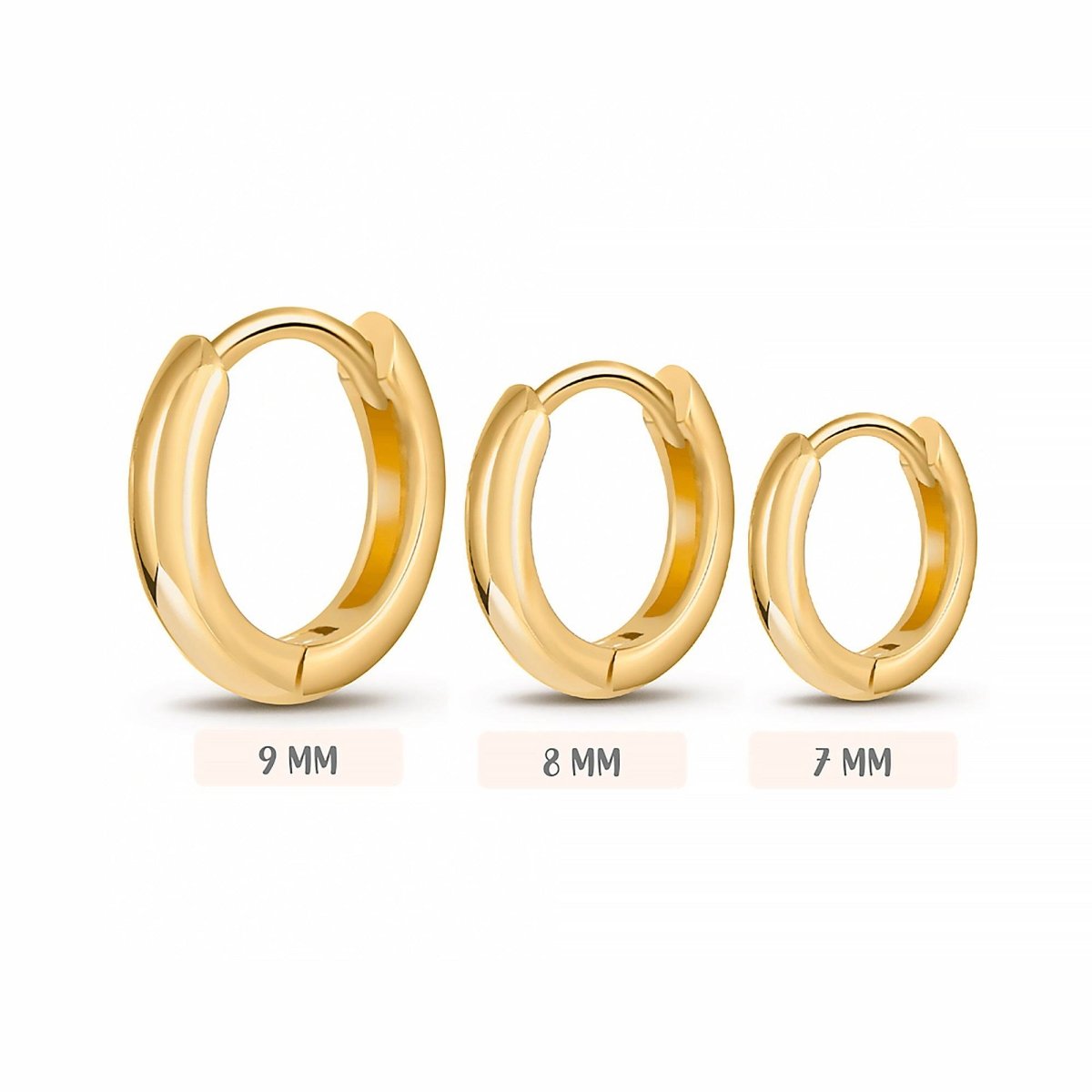 Boucles d'oreilles 3-Anneaux