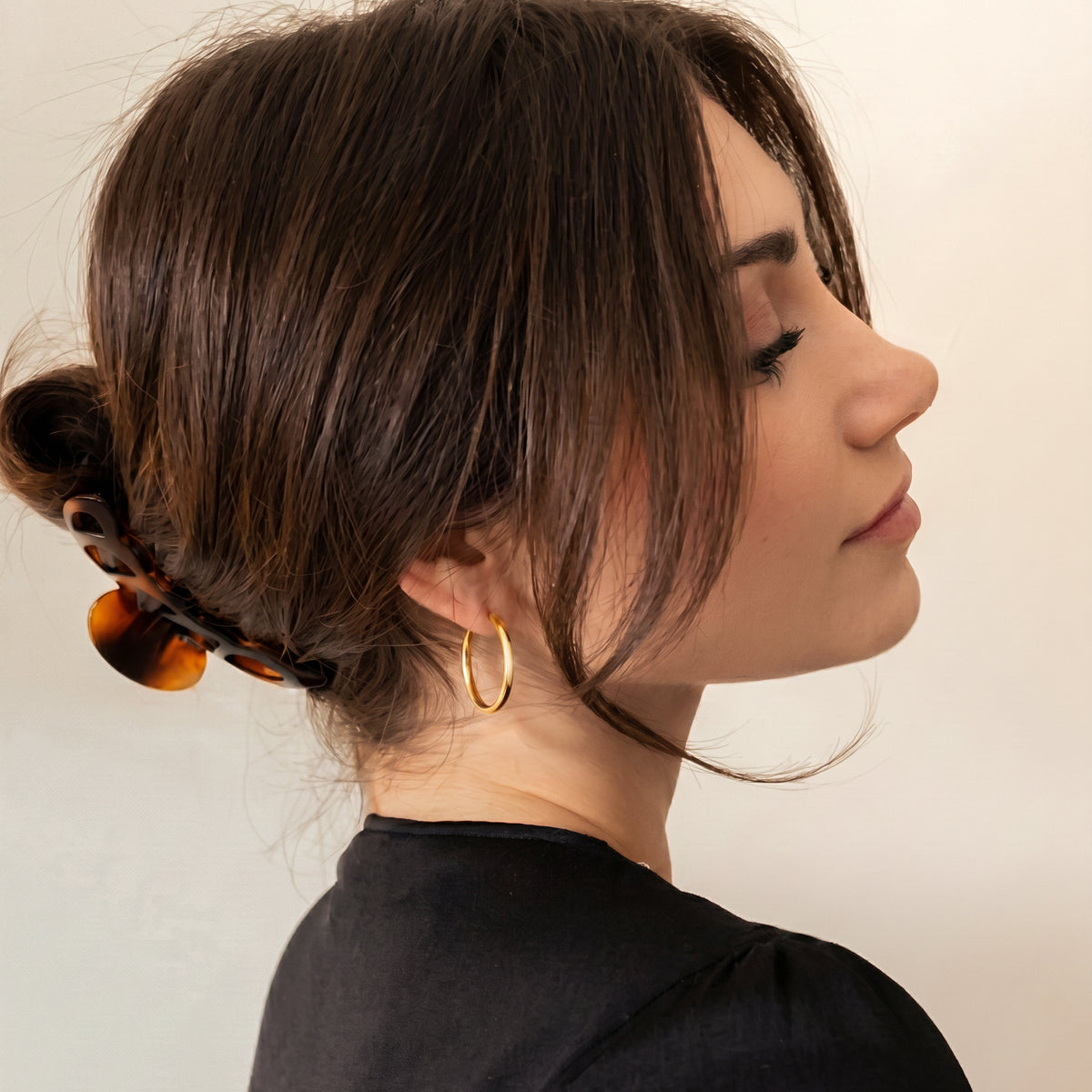 Boucles d'oreilles Anneaux Amples