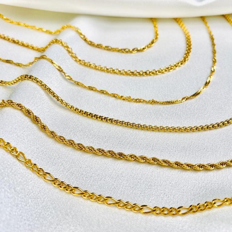 Chaîne "Carrées" - LaMaisonDesBijoux