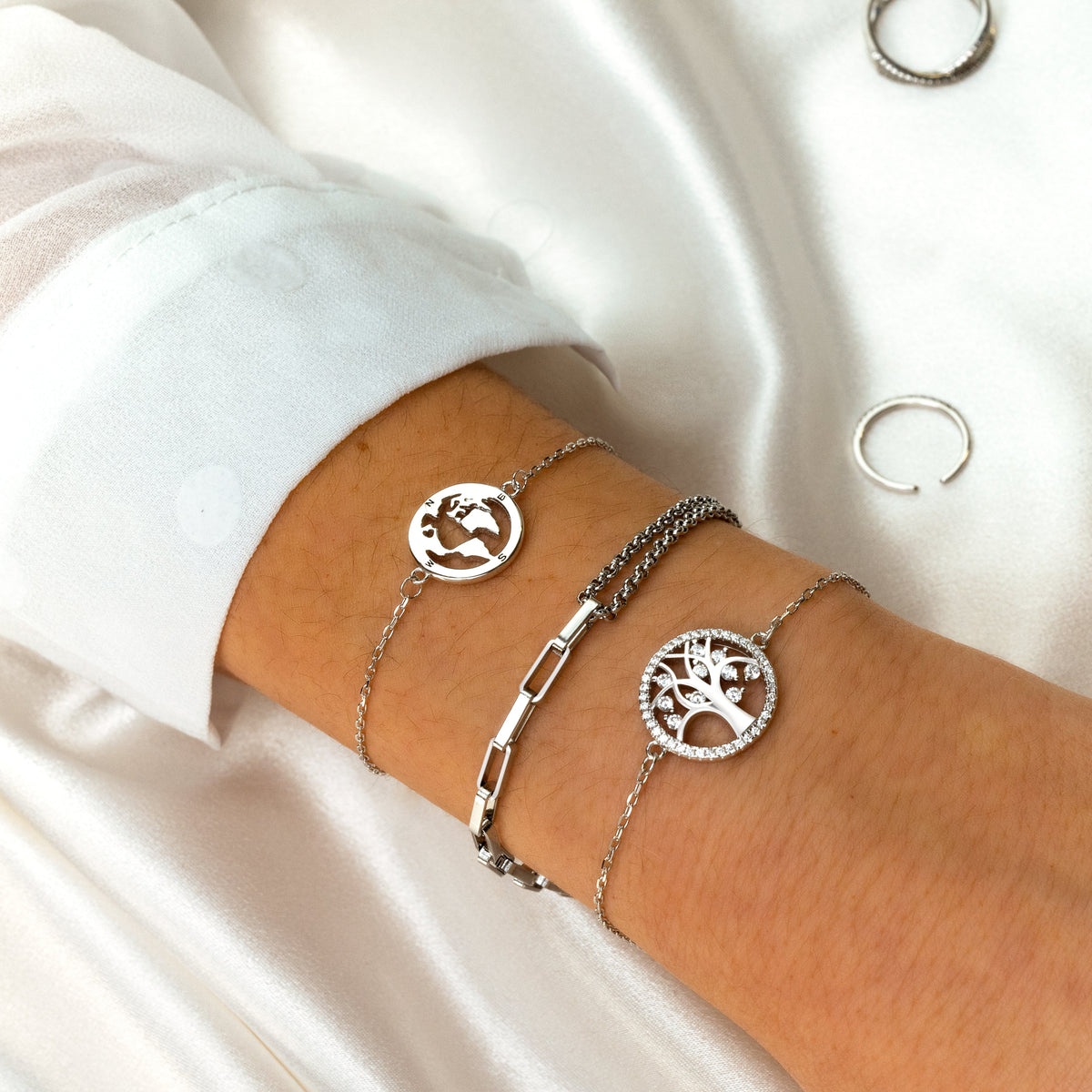 Bracelet "Double Design" - LaMaisonDesBijoux