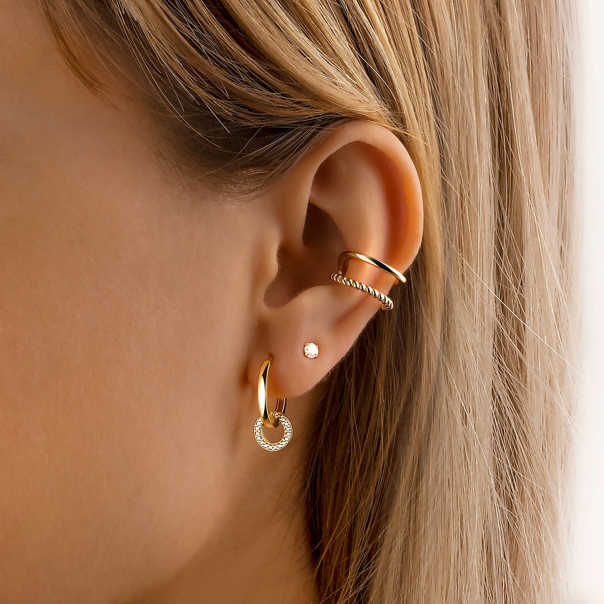 Boucles "Anneaux Liés" - LaMaisonDesBijoux