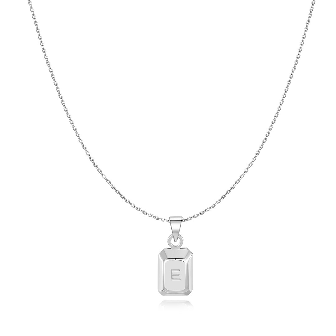 Collier "Lingot Initiale" - LaMaisonDesBijoux