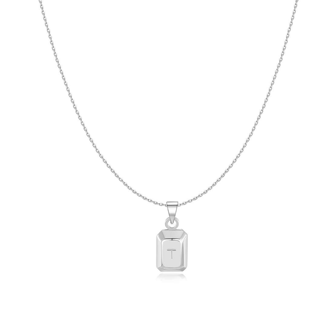 Collier "Lingot Initiale" - LaMaisonDesBijoux