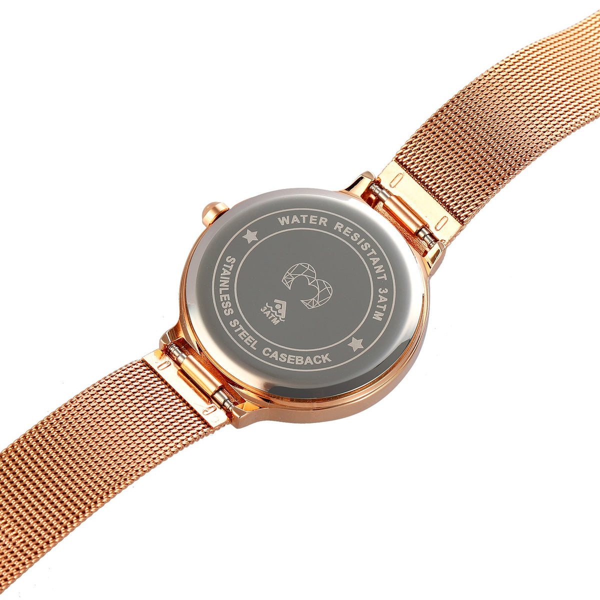 Montre "Base" ~ Rose Blanc - LaMaisonDesBijoux