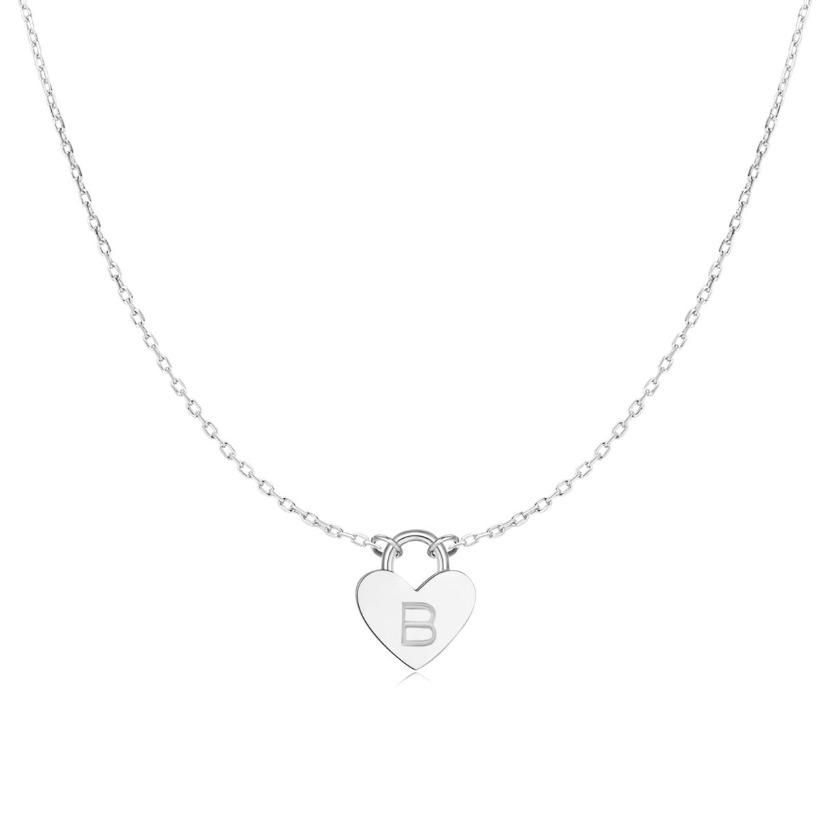 Collier "Initiale Cœur" - LaMaisonDesBijoux