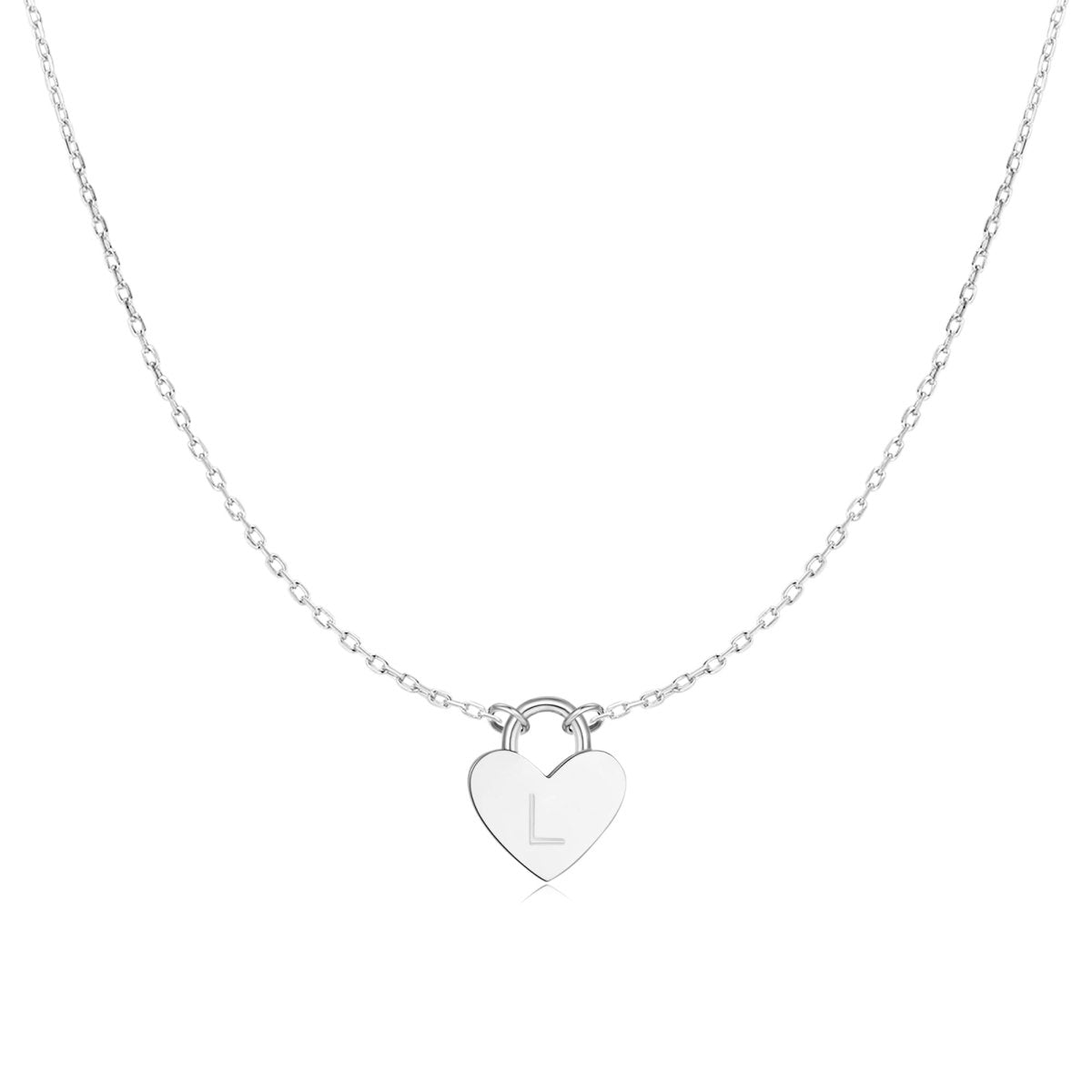 Collier "Initiale Cœur" - LaMaisonDesBijoux