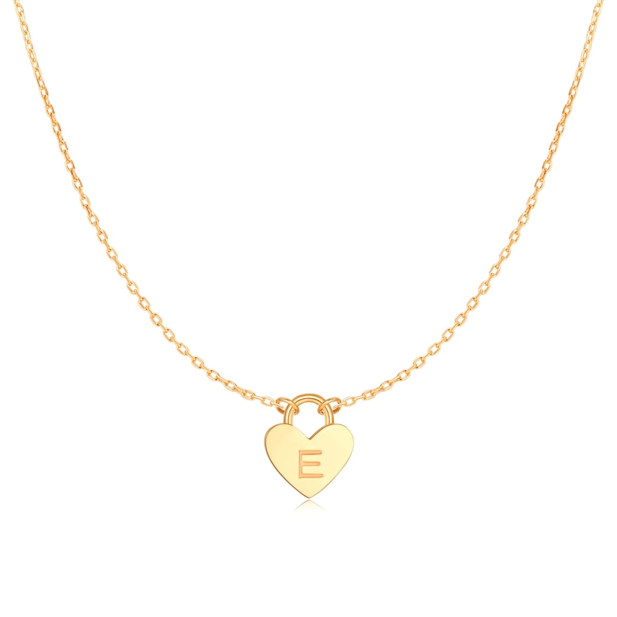 Collier "Initiale Cœur" - LaMaisonDesBijoux