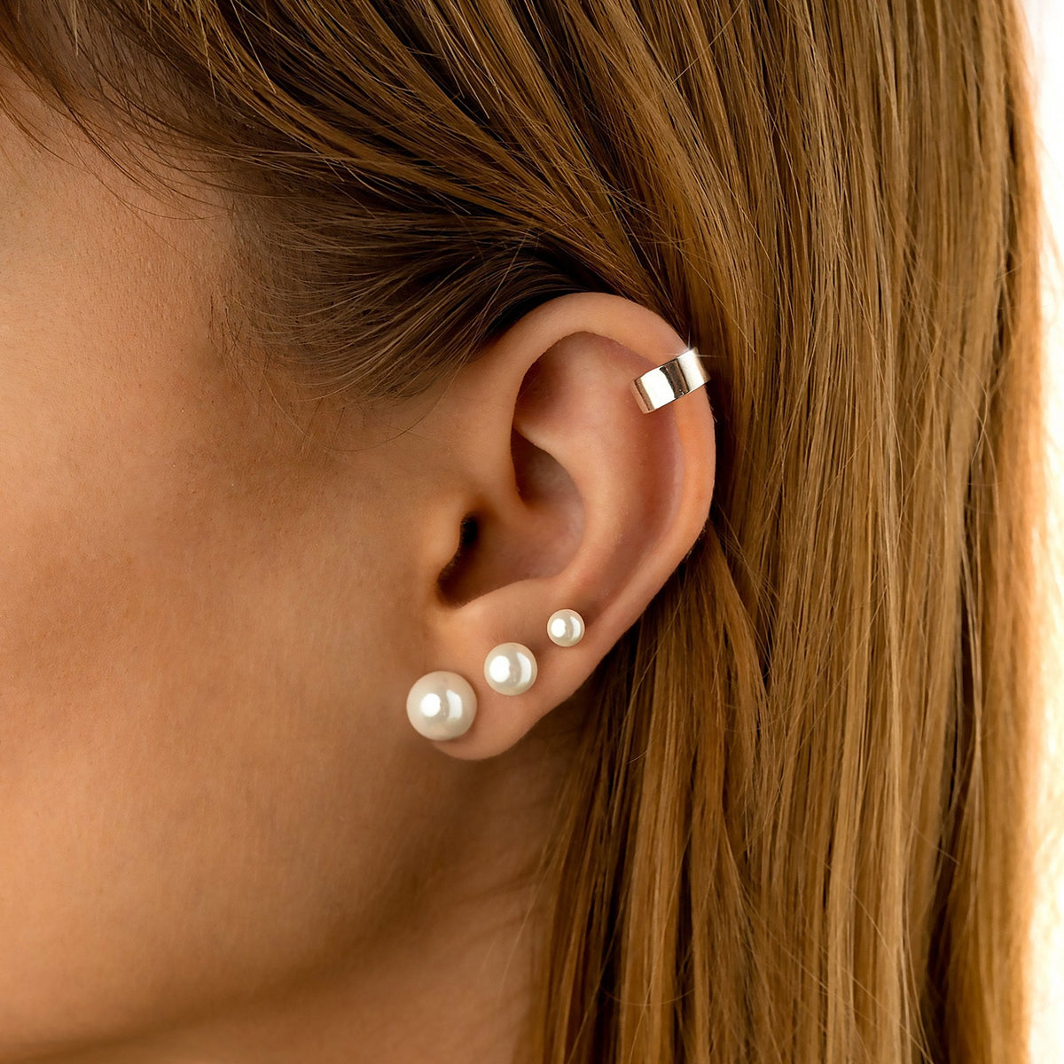 Boucles "Perle Classique" - LaMaisonDesBijoux