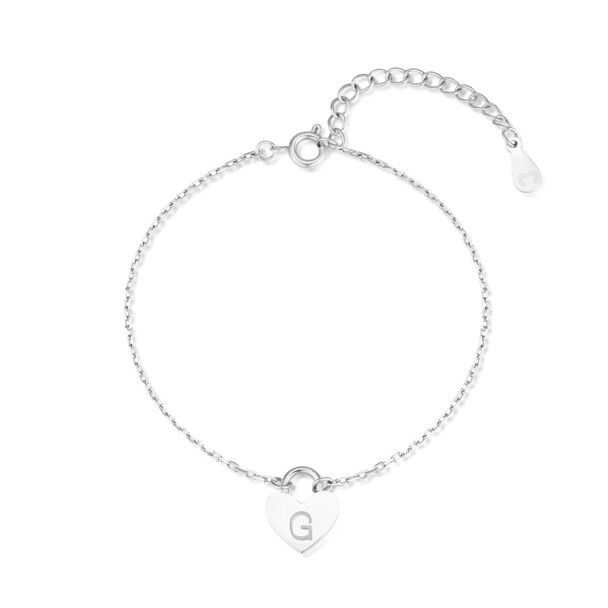 Bracelet "Initiale Cœur" - LaMaisonDesBijoux
