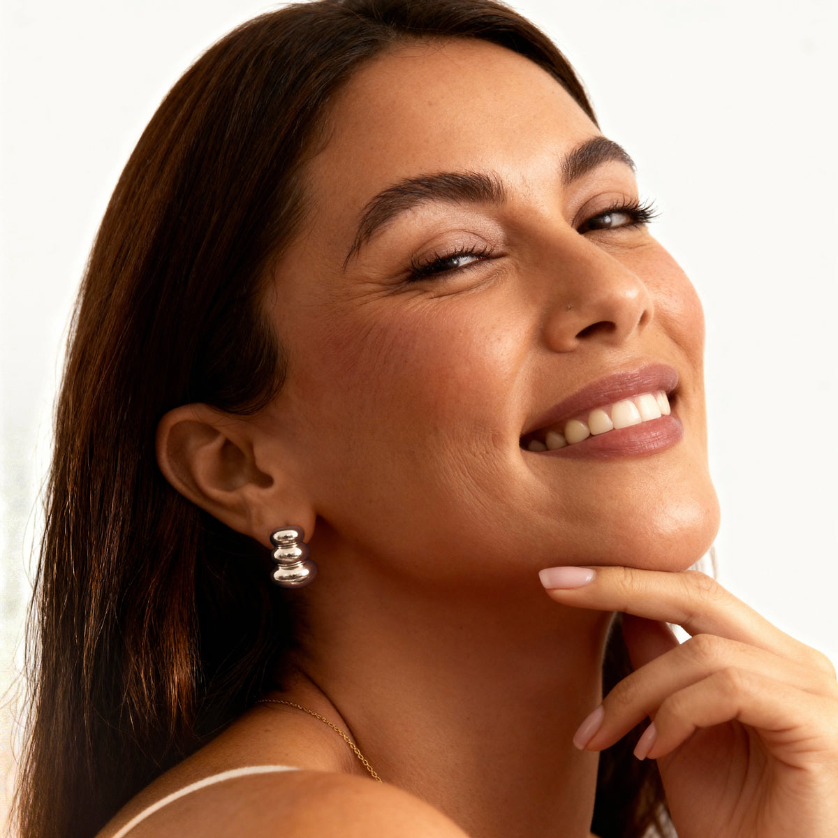 Boucles d'oreilles Rondes