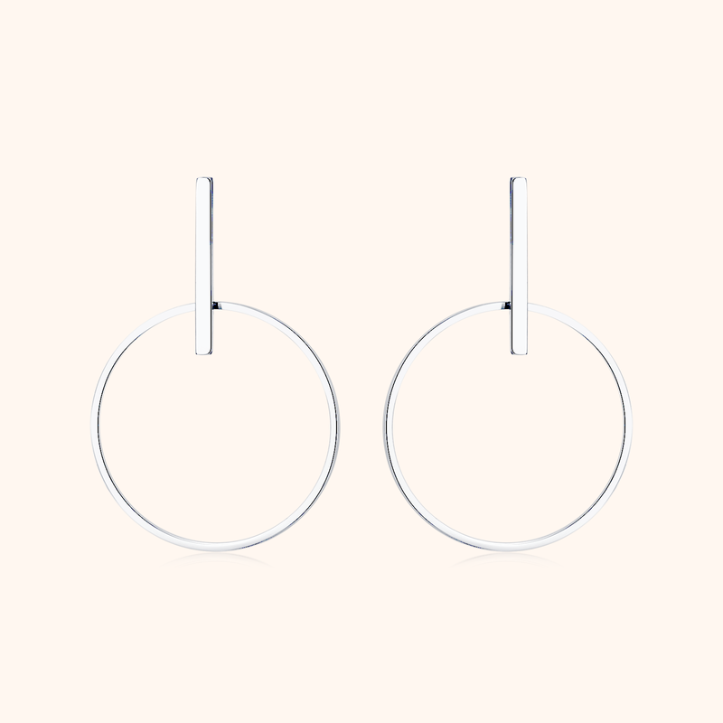 Boucles Cerceaux Minimalistes - LaMaisonDesBijoux