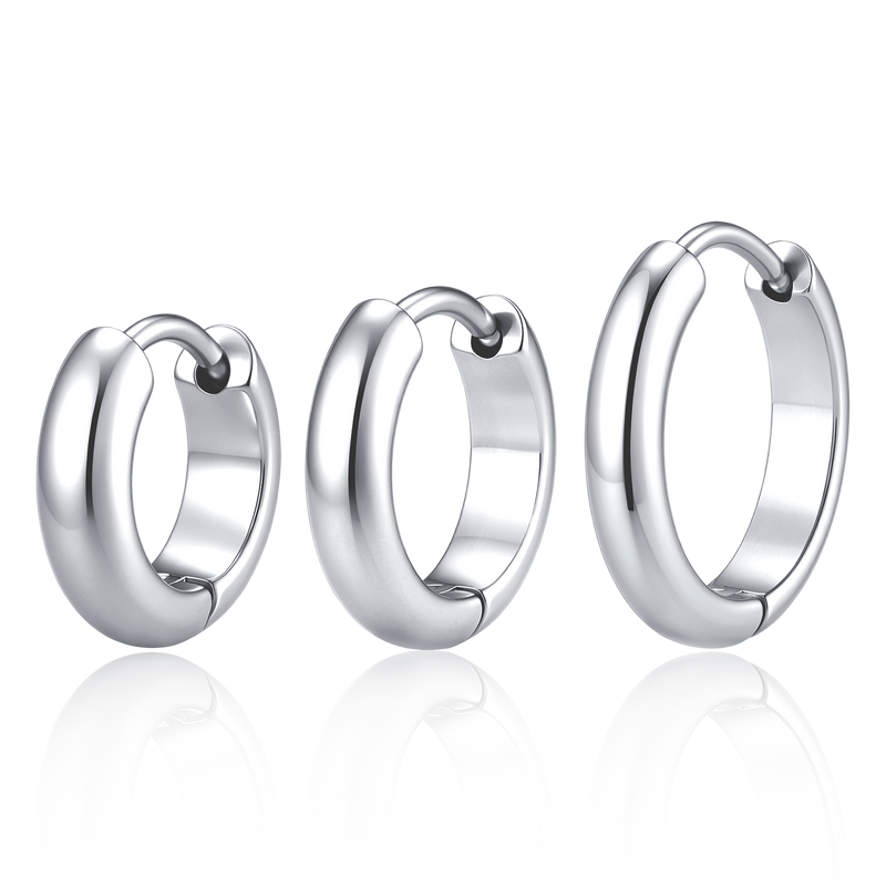 Boucles d'oreilles 3-Anneaux