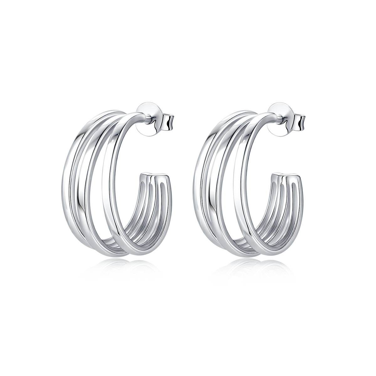 Boucles d'oreilles Demi-anneau Sahara - LaMaisonDesBijoux