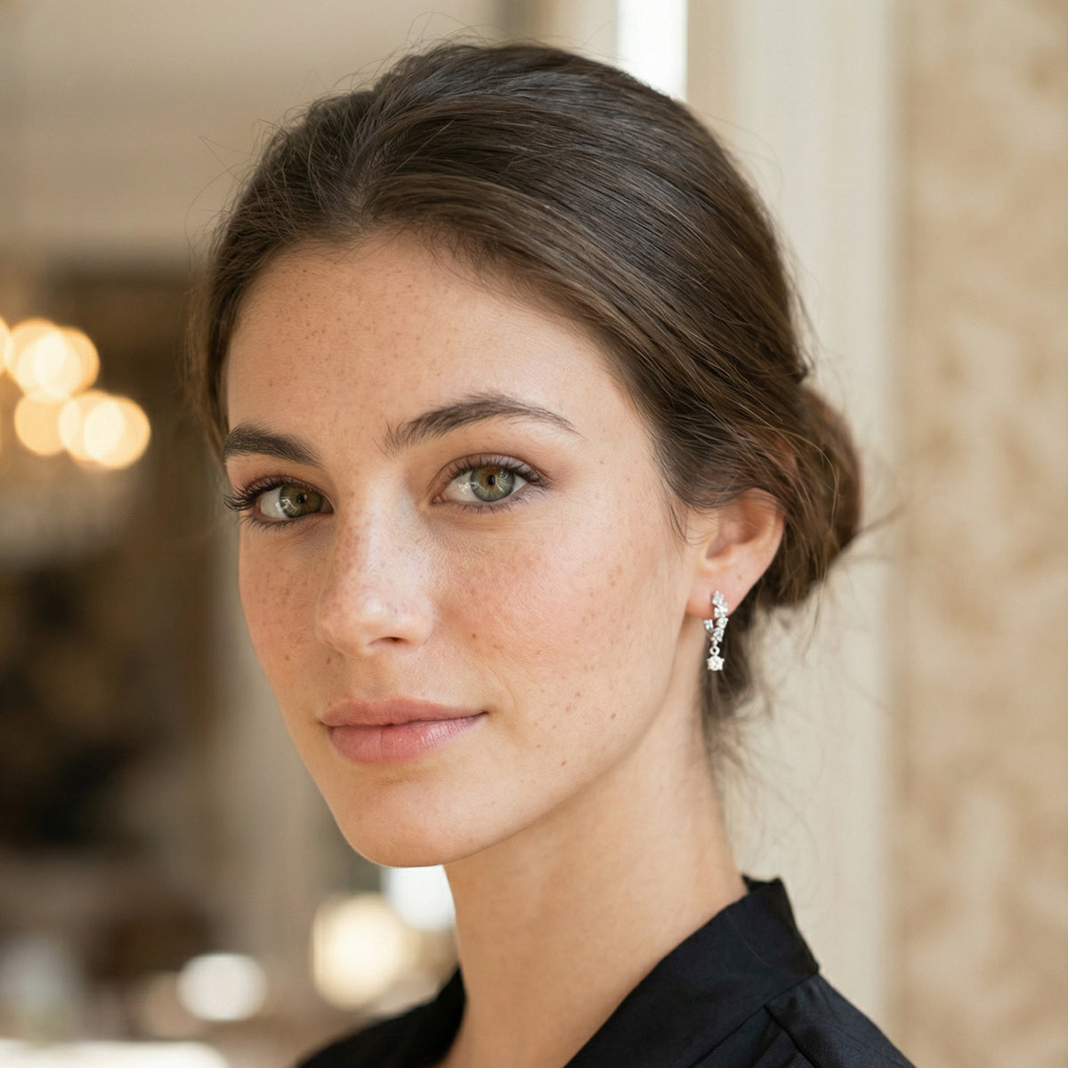Boucles d'oreilles Anneaux Adamantin
