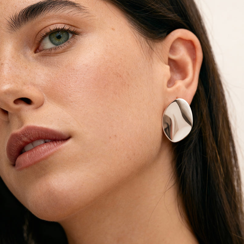Boucles d'oreilles Ovoïde - LaMaisonDesBijoux