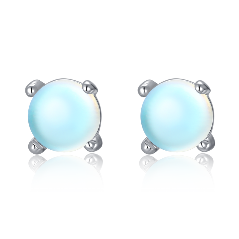 Boucles d'oreilles Orbes Bleus