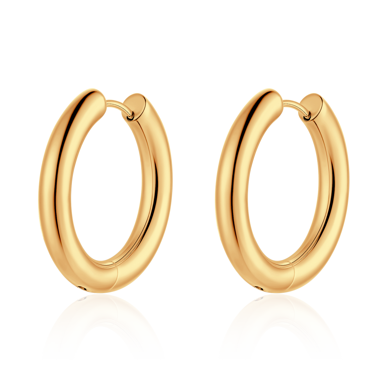 Boucles d'oreilles Anneaux Essence