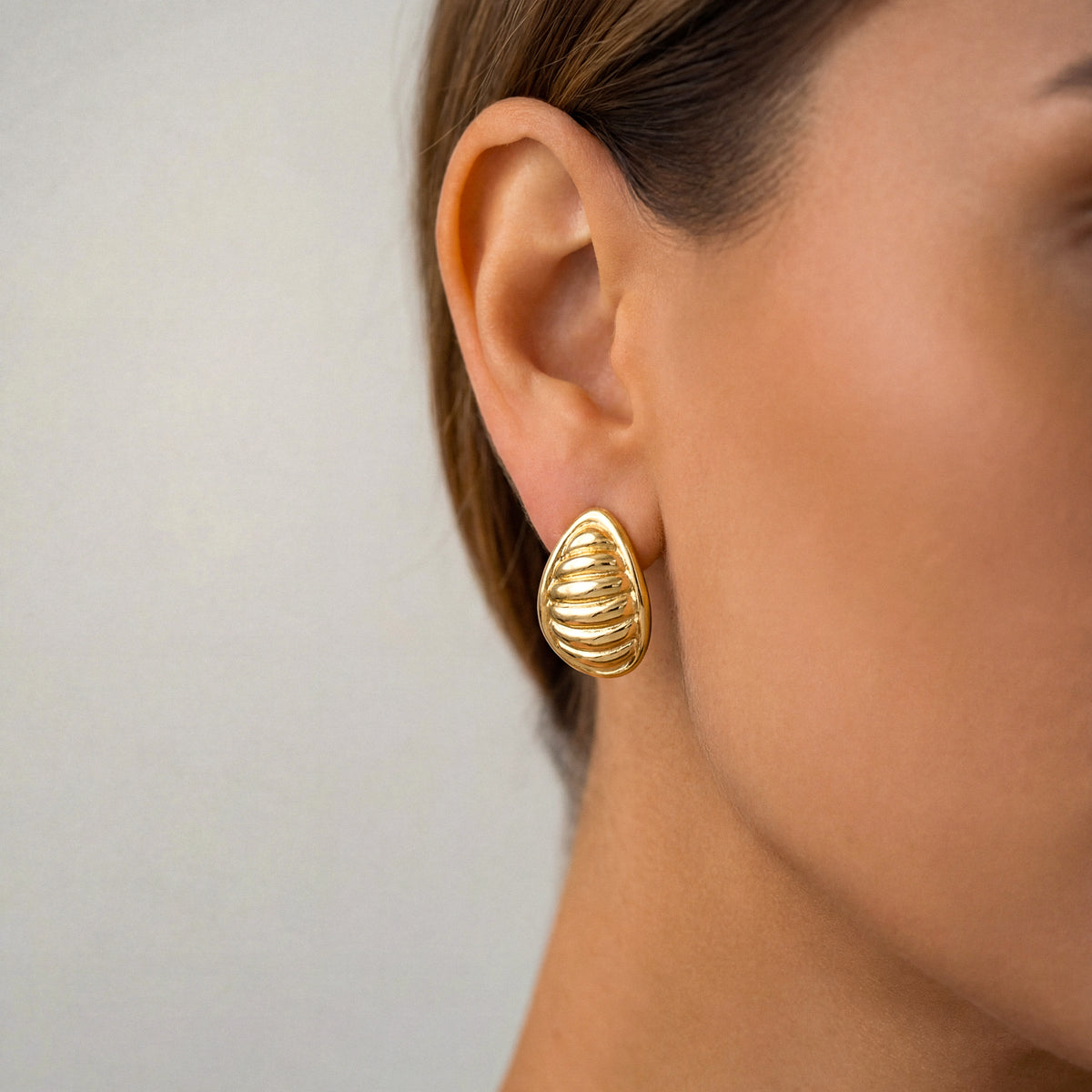 Boucles d'oreilles Goutte Ovale