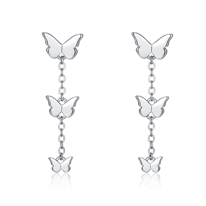Boucles d'oreilles Papillon Renaissance