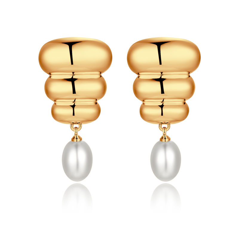 Boucles d'oreilles Perle Élégance