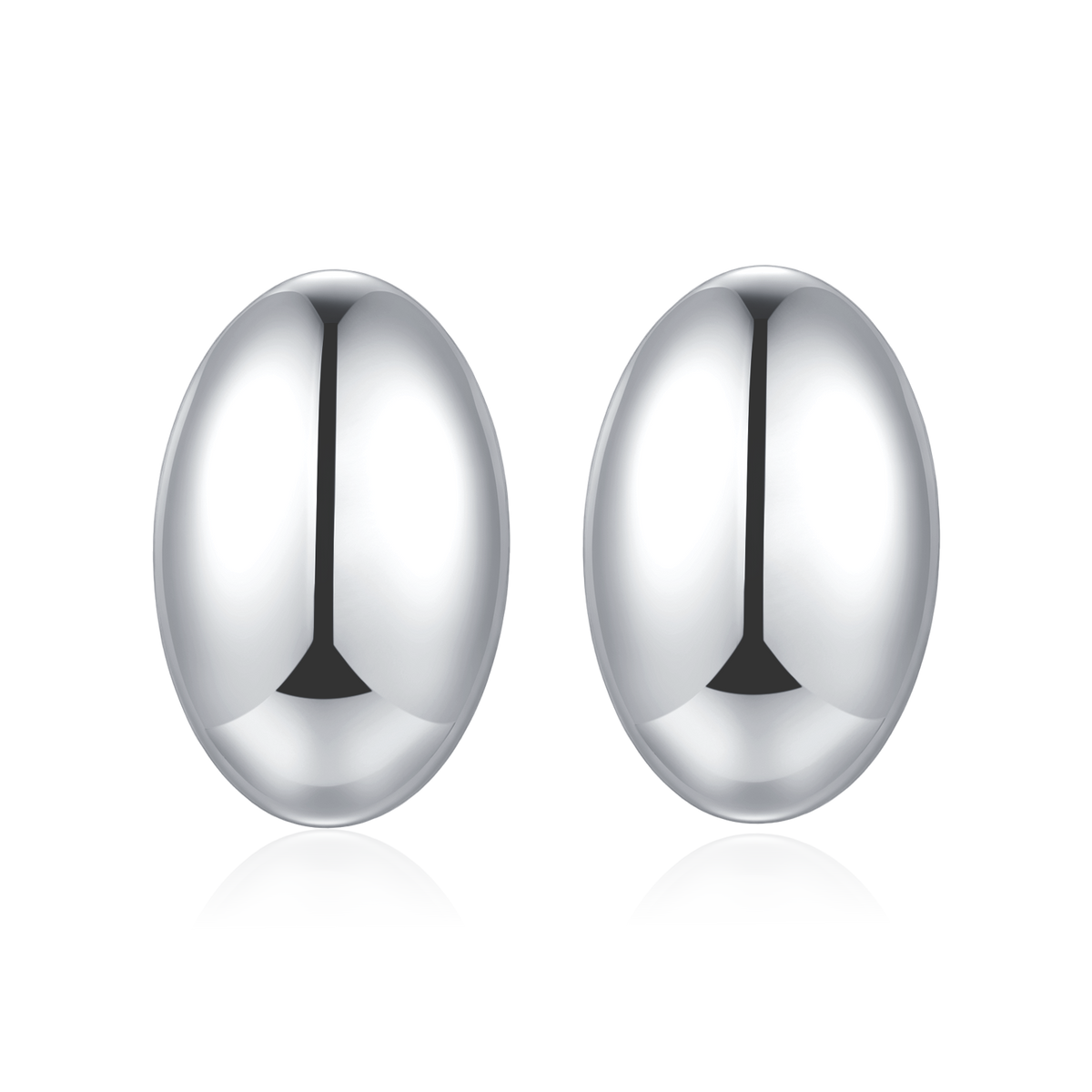 Boucles d'oreilles Ovales