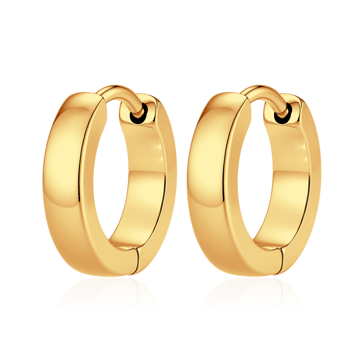 Boucles d'oreilles Anneaux Larges