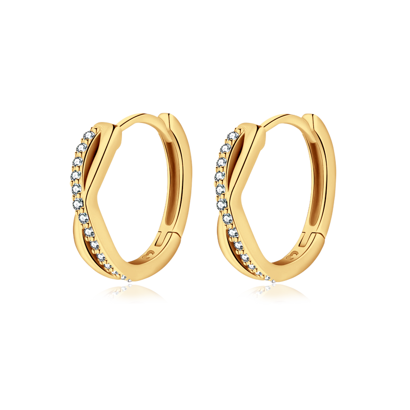 Boucles d'oreilles Entrelacé - LaMaisonDesBijoux