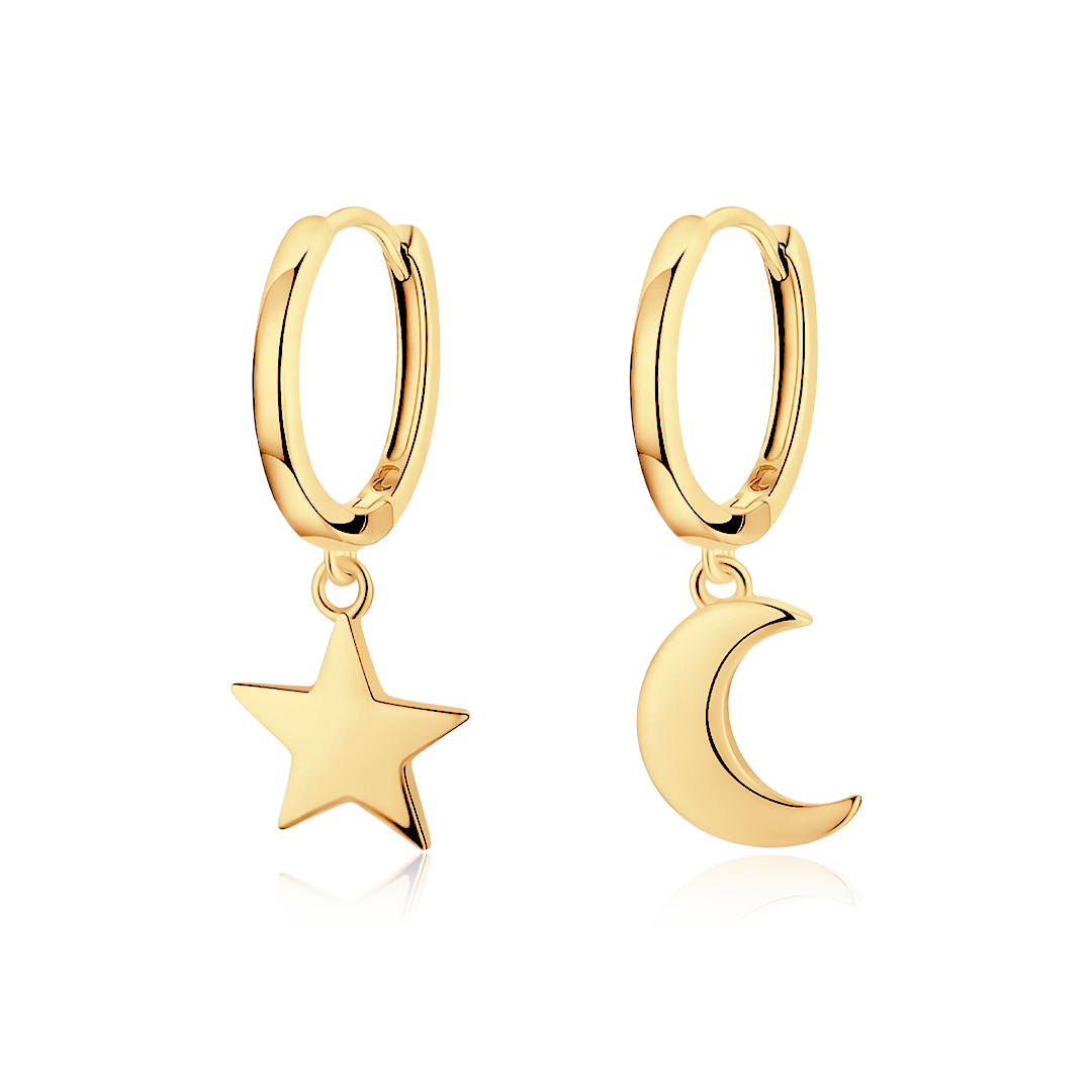 Boucles d'oreilles Nuit