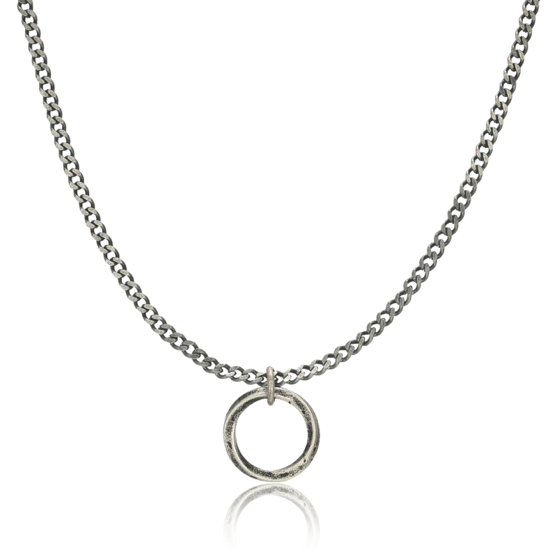 Collier Homme BRAVE Anneau - LaMaisonDesBijoux